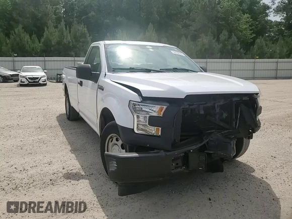 2017 Ford F-150 XL with VIN 1FTMF1CF2HKE54711, listed as a Copart auction lot 55502395 with 86,587 mi miles and Salvage title. Bid and sale history available at DreamBid. Image 13.
