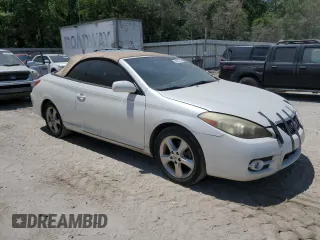 2007 Toyota Camry Solara SE with VIN 4T1FA38P17U125744, listed as a Copart auction lot 54837625 with 145,597 mi miles and Clean Title. Bid and sale history available at carsss.com. Image 4.
