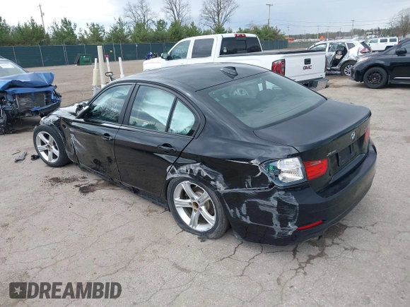 2014 BMW 3 Series 320i xDrive with VIN WBA3C3C51EF983320, listed as a IAAI auction lot 42091122 with 12,312 mi miles and . Bid and sale history available at DreamBid. Image 3.