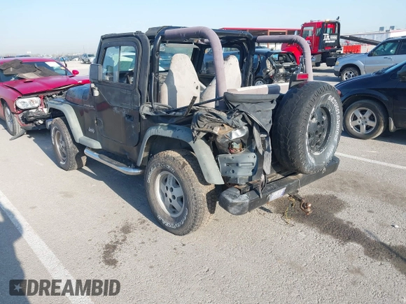 1997 Jeep Wrangler SE with VIN 1J4FY29P1VP449548, listed as a IAAI auction lot 41977699 with Not Provided miles and . Bid and sale history available at DreamBid. Image 3.