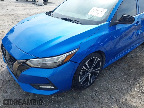 2020 Nissan Sentra SR with VIN 3N1AB8DV2LY259525, listed as a IAAI auction lot 41785712 with 102,958 mi miles and . Bid and sale history available at DreamBid. Image 17.