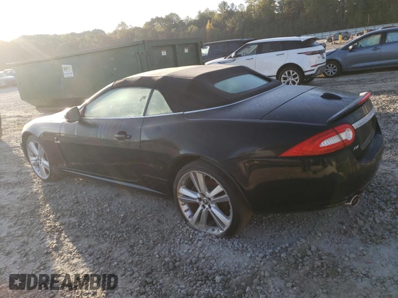 2011 Jaguar XK with VIN SAJWA4GB9BLB39359, listed as a Copart auction lot 77218644 with 0 mi miles and Clean Title. Bid and sale history available at carsss.com. Image 2.