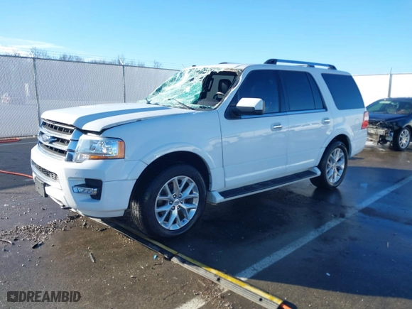 2016 Ford Expedition Limited with VIN 1FMJU2ATXGEF33057, listed as a IAAI auction lot 41103537 with 157,514 mi miles. Bid and sale history available at carsss.com. Image 18.