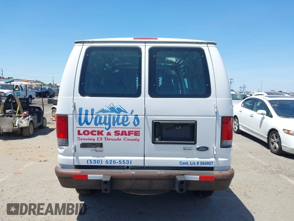 2013 Ford Econoline Cargo Commercial with VIN 1FTNE2EW2DDA31328, listed as a IAAI auction lot 42562164 with 133,729 mi miles and . Bid and sale history available at DreamBid. Image 16.