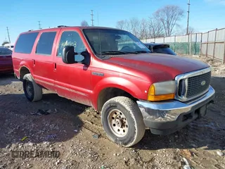 2000 Ford Excursion XLT with VIN 1FMNU41S8YED45899, listed as a IAAI auction lot 41434903 with 229,173 mi miles and . Bid and sale history available at DreamBid. Image 1.
