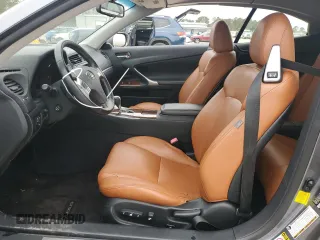 2014 Lexus IS 250 C with VIN JTHFF2C21E2530893, listed as a Copart auction lot 88097695 with 34,258 mi miles and Salvage title. Bid and sale history available at DreamBid. Image 7.