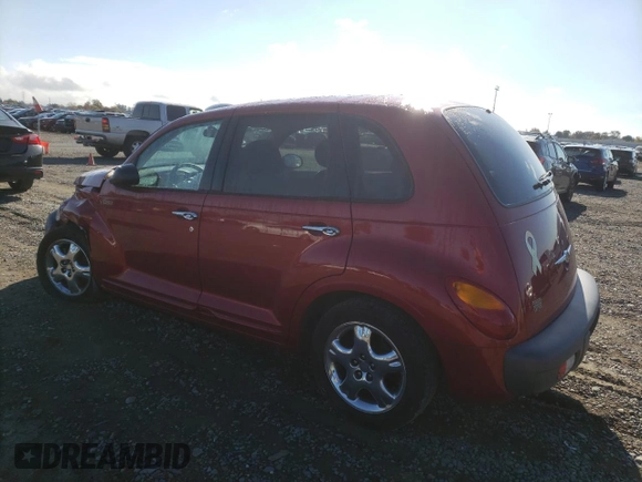 2002 Chrysler PT Cruiser Touring with VIN 3C4FY58B42T292814, listed as a Copart auction lot 81101984 with 57,293 mi miles and Salvage Title. Bid and sale history available at DreamBid. Image 2.