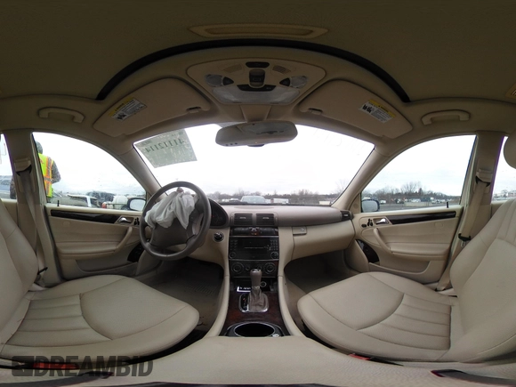 2007 Mercedes-Benz C 280 Luxury with VIN WDBRF92H67F903191, listed as a IAAI auction lot 41112114 with 125,519 mi miles and . Bid and sale history available at DreamBid. Image 18.