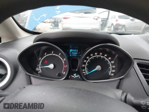 2019 Ford Fiesta SE with VIN 3FADP4BJ5KM116889, listed as a IAAI auction lot 41962192 with 15,682 mi miles. Bid and sale history available at carsss.com. Image 7.