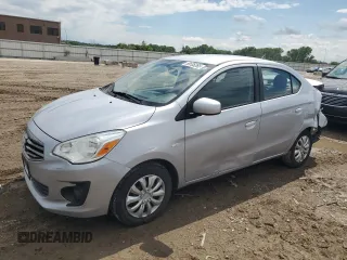 2017 Mitsubishi Mirage ES z VIN ML32F3FJ3HHF09978, wystawiony jako Copart lot #58535265 z przebiegiem 114 732 mil mil oraz Szkoda całkowita • Salvage title. Historia ofert i sprzedaży dostępna na DreamBid. Obrazek 1.