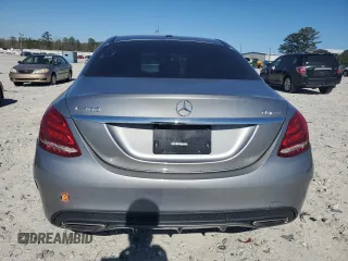 2015 Mercedes-Benz C-Class C 400 with VIN 55SWF6GBXFU009171, listed as a Copart auction lot 49639705 with 114,492 mi miles and Clean Title. Bid and sale history available at carsss.com. Image 6.