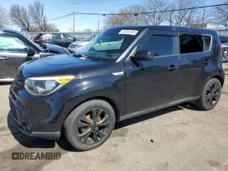 2016 Kia Soul + z VIN KNDJP3A51G7247699, wystawiony jako Copart lot #49346785 z przebiegiem 90 399 mil mil oraz Szkoda całkowita • Salvage title. Historia ofert i sprzedaży dostępna na DreamBid. Obrazek 1.
