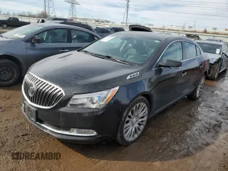 2016 Buick LaCrosse Premium II with VIN 1G4GF5G35GF259497, listed as a Copart auction lot 47017115 with 65,966 mi miles and Salvage Title. Bid and sale history available at carsss.com. Image 1.