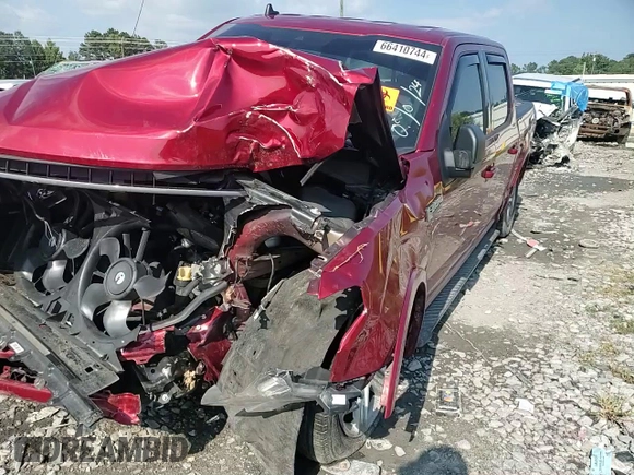 2019 Ford F-150 XL with VIN 1FTEW1C44KFD08541, listed as a Copart auction lot 66410744 with Not Provided miles and Salvage Title. Bid and sale history available at DreamBid. Image 10.