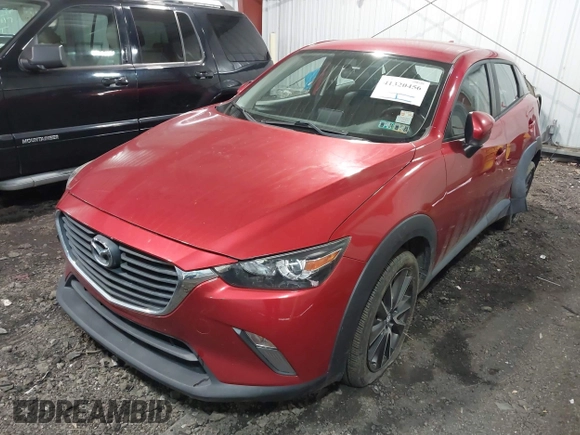 2017 Mazda CX-3 Touring with VIN JM1DKFC70H0149351, listed as a IAAI auction lot 41320456 with 103,138 mi miles. Bid and sale history available at carsss.com. Image 17.