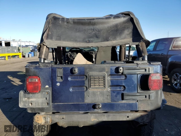 2006 Jeep Wrangler Unlimited LWB with VIN 1J4FA44S26P710151, listed as a Copart auction lot 87881705 with 0 mi miles and Salvage Title. Bid and sale history available at carsss.com. Image 6.
