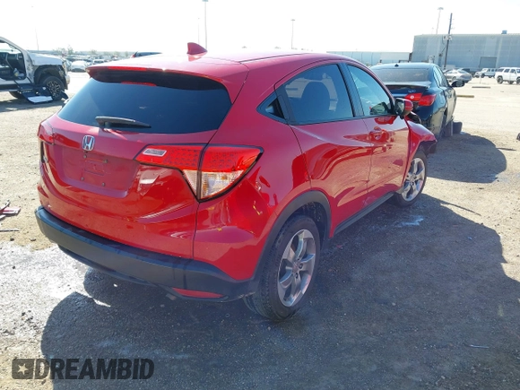 2017 Honda HR-V EX with VIN 3CZRU5H53HM721957, listed as a IAAI auction lot 41753224 with 87,753 mi miles. Bid and sale history available at carsss.com. Image 4.
