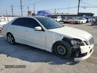 2011 Mercedes-Benz E 350 Luxury with VIN WDDHF5GBXBA516830, listed as a Copart auction lot 62338895 with 127,347 mi miles and Salvage title. Bid and sale history available at DreamBid. Image 4.