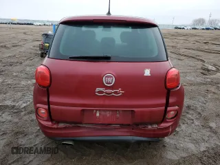 2014 FIAT 500L Lounge with VIN ZFBCFACH2EZ022025, listed as a Copart auction lot 48222185 with 154,131 mi miles and Salvage Title. Bid and sale history available at DreamBid. Image 6.