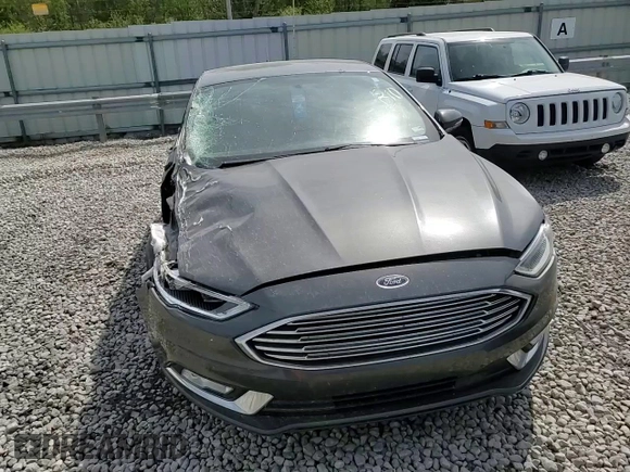 2017 Ford Fusion SE with VIN 3FA6P0HDXHR363713, listed as a Copart auction lot 52540035 with 174,146 mi miles and Salvage Title. Bid and sale history available at carsss.com. Image 11.