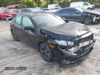 2018 Honda Civic EX z VIN SHHFK7H57JU424483, wystawiony jako IAAI lot #40018245 z przebiegiem 116 958 mil mil oraz . Historia ofert i sprzedaży dostępna na DreamBid. Obrazek 1.