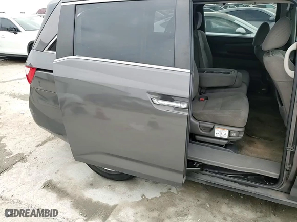 2013 Honda Odyssey EX with VIN 5FNRL5H43DB051650, listed as a Copart auction lot 50353545 with 136,693 mi miles and Salvage Title. Bid and sale history available at carsss.com. Image 14.