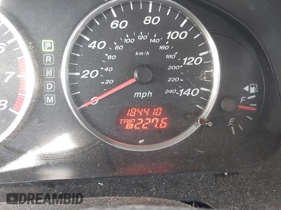 2008 Mazda 6 i Sport VE with VIN 1YVHP80C285M48093, listed as a IAAI auction lot 41881272 with 184,410 mi miles. Bid and sale history available at carsss.com. Image 15.