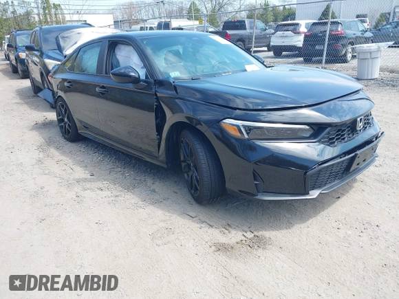 2025 Honda Civic Sport z VIN 2HGFE2F5XSH560117, wystawiony jako IAAI lot #42115264 z przebiegiem 3 621 mil mil oraz . Historia ofert i sprzedaży dostępna na DreamBid. Obrazek 1.