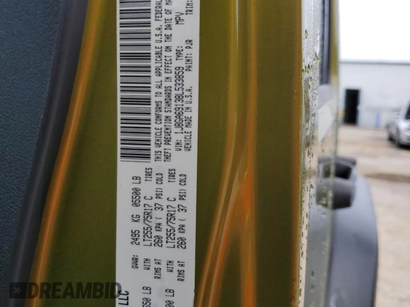 2008 Jeep Wrangler Rubicon z VIN 1J8GA69138L533859, wystawiony jako Copart lot #54202865 z przebiegiem 75 742 mil mil oraz Szkoda całkowita • Salvage title. Historia ofert i sprzedaży dostępna na DreamBid. Obrazek 13.