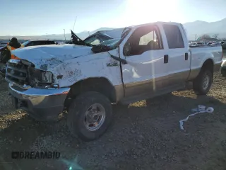 2001 Ford F-250 with VIN 3FTNW21S01MA73660, listed as a Copart auction lot 87852435 with 199,016 mi miles and Salvage title. Bid and sale history available at DreamBid. Image 1.