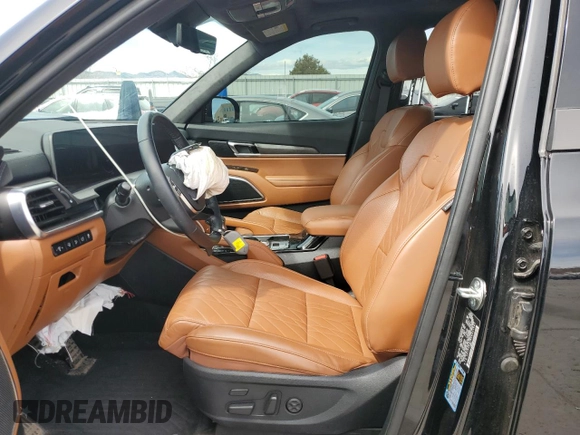 2024 Kia Telluride SX Prestige X-Line z VIN 5XYP5DGC8RG551601, wystawiony jako Copart lot #50231685 z przebiegiem 12 790 mil mil oraz Szkoda całkowita • Salvage title. Historia ofert i sprzedaży dostępna na DreamBid. Obrazek 7.
