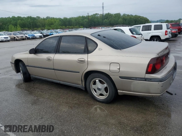 2002 Chevrolet Impala z VIN 2G1WF55E929353560, wystawiony jako Copart lot #54259205 z przebiegiem 113 182 mil mil oraz Szkoda całkowita • Salvage title. Historia ofert i sprzedaży dostępna na DreamBid. Obrazek 2.