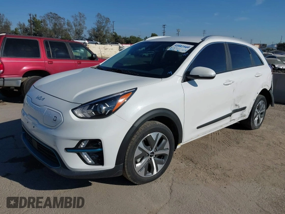 2022 Kia Niro EV S with VIN KNDCC3LG1N5160736, listed as a IAAI auction lot 41862260 with 46,812 mi miles. Bid and sale history available at carsss.com. Image 21.