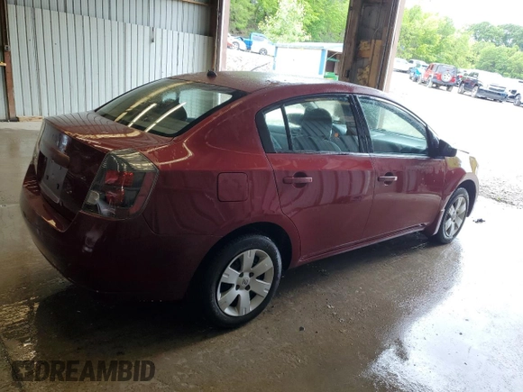 2008 Nissan Sentra S with VIN 3N1AB61E48L620251, listed as a Copart auction lot 58914325 with 156,859 mi miles and Salvage title. Bid and sale history available at DreamBid. Image 3.