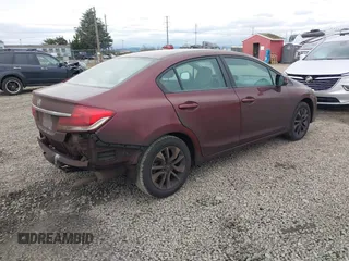 2013 Honda Civic EX with VIN 19XFB2F83DE216130, listed as a IAAI auction lot 41368242 with 105,019 mi miles and . Bid and sale history available at DreamBid. Image 4.