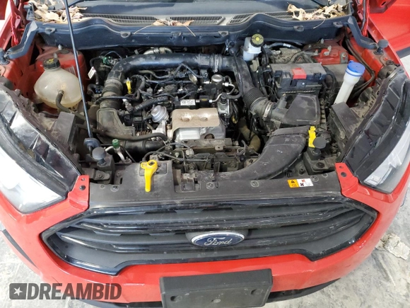 2020 Ford EcoSport S with VIN MAJ3S2FE7LC328353, listed as a Copart auction lot 41810795 with 84,103 mi miles and Salvage Title. Bid and sale history available at carsss.com. Image 12.