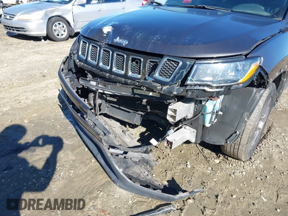 2020 Jeep Compass Latitude with VIN 3C4NJCBB4LT177001, listed as a IAAI auction lot 41210982 with 77,764 mi miles and . Bid and sale history available at DreamBid. Image 6.
