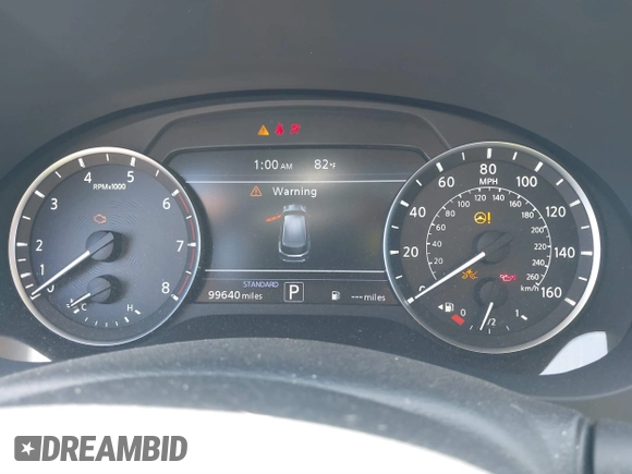 2019 Infiniti QX50 LUXE with VIN 3PCAJ5M19KF144488, listed as a IAAI auction lot 41811631 with 99,640 mi miles. Bid and sale history available at carsss.com. Image 7.