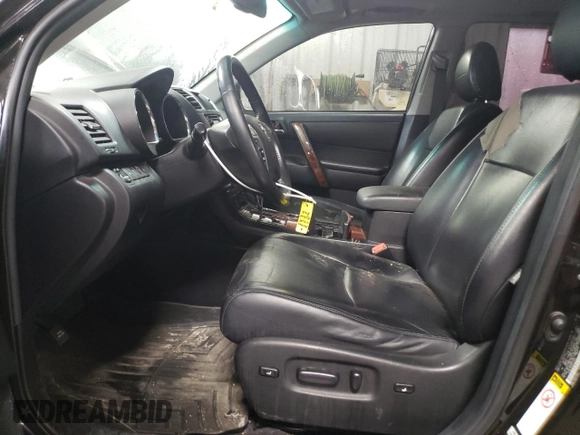 2013 Toyota Highlander Limited with VIN 5TDDK3EH9DS235429, listed as a Copart auction lot 50582125 with 144,855 mi miles and Salvage title. Bid and sale history available at DreamBid. Image 7.