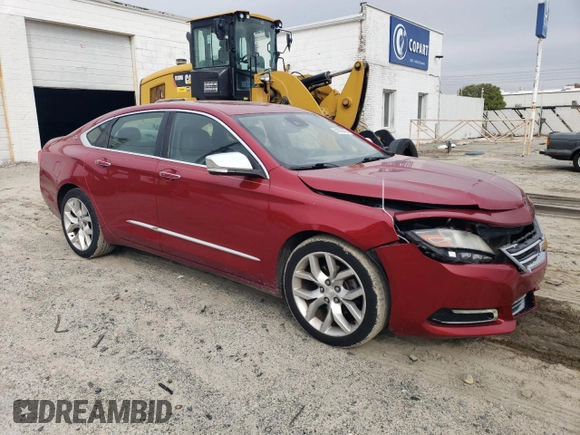 2015 Chevrolet Impala LTZ with VIN 2G1165S37F9101454, listed as a Copart auction lot 51895435 with 184,732 mi miles and Salvage Title. Bid and sale history available at DreamBid. Image 4.