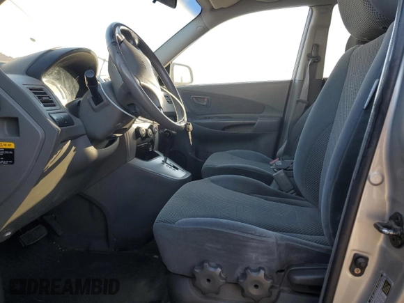 2006 Hyundai Tucson GLS with VIN KM8JN12D56U381210, listed as a Copart auction lot 76963654 with 201,608 mi miles and Salvage Title. Bid and sale history available at carsss.com. Image 7.