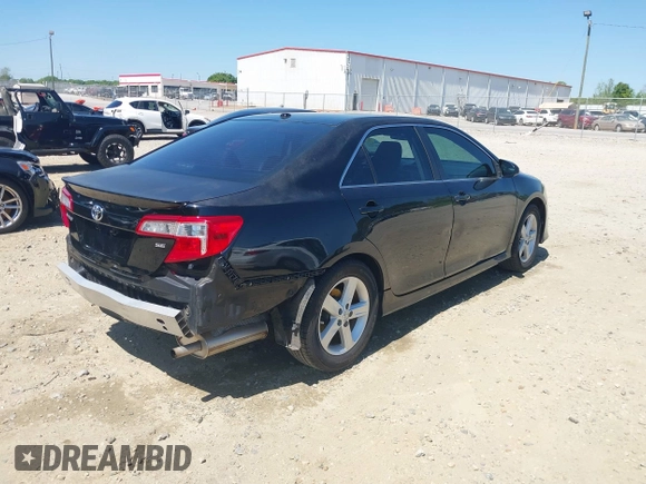 2012 Toyota Camry L with VIN 4T1BF1FK3CU141577, listed as a IAAI auction lot 42059780 with 198,946 mi miles and . Bid and sale history available at DreamBid. Image 4.