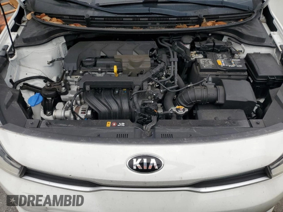 2021 Kia Rio LX with VIN 3KPA24AD8ME394027, listed as a Copart auction lot 58322134 with 37,177 mi miles and Salvage Title. Bid and sale history available at carsss.com. Image 11.