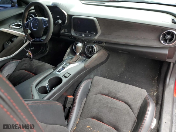 2019 Chevrolet Camaro ZL1 with VIN 1G1FK1R60K0148663, listed as a Copart auction lot 64616534 with 49,008 mi miles and Salvage Title. Bid and sale history available at carsss.com. Image 8.