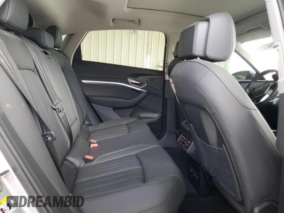 2022 Audi e-tron Sportback Premium Plus with VIN WA12AAGE0NB037794, listed as a Copart auction lot 58194185 with 17,615 mi miles and Non repairable. Bid and sale history available at DreamBid. Image 11.