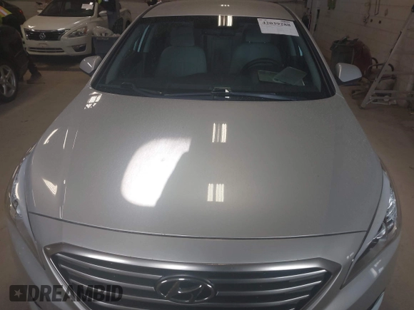 2017 Hyundai Sonata 2.4L with VIN 5NPE24AF8HH447863, listed as a IAAI auction lot 42039288 with 183,044 mi miles and . Bid and sale history available at carsss.com. Image 12.