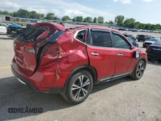 2017 Nissan Rogue SL with VIN 5N1AT2MV5HC800070, listed as a Copart auction lot 56041095 with 121,256 mi miles and Clean title. Bid and sale history available at DreamBid. Image 3.