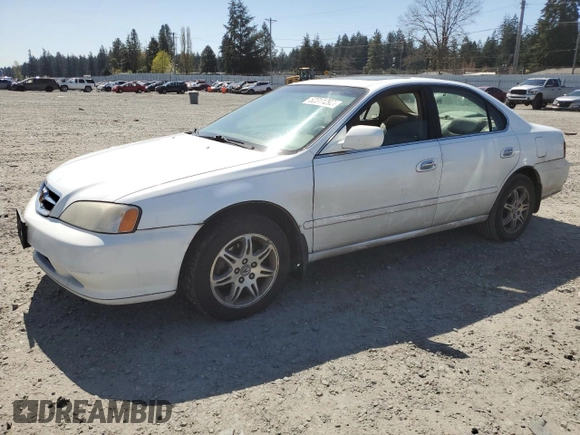 2000 Acura TL with VIN 19UUA5664YA067618, listed as a Copart auction lot 52311295 with 137,580 mi miles and Salvage Title. Bid and sale history available at carsss.com. Image 1.