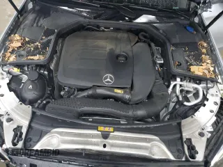 2021 Mercedes-Benz C 300 with VIN W1KWF8EBXMR636515, listed as a Copart auction lot 55797345 with 48,956 mi miles and Salvage title. Bid and sale history available at DreamBid. Image 11.