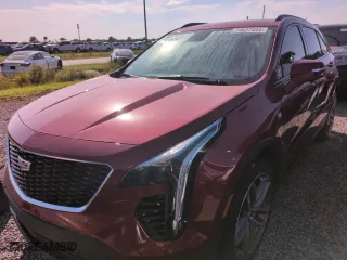2023 Cadillac XT4 FWD Sport with VIN 1GYFZER47PF177570, listed as a Copart auction lot 74637444 with 0 mi miles and Non Repairable. Bid and sale history available at carsss.com. Image 1.
